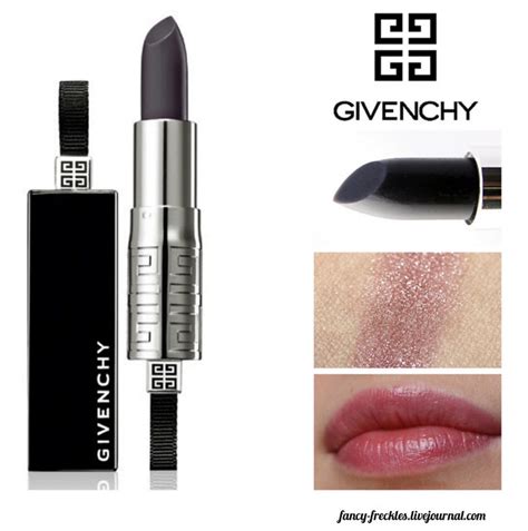 givenchy universal black lipstick.